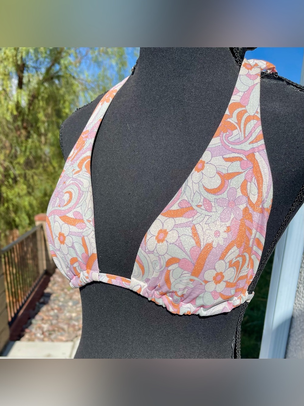 Gently loved Hollister bikini top